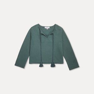 Something Navy Tassel Sweatshirt